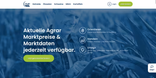 ZMP.de Startseite Desktop