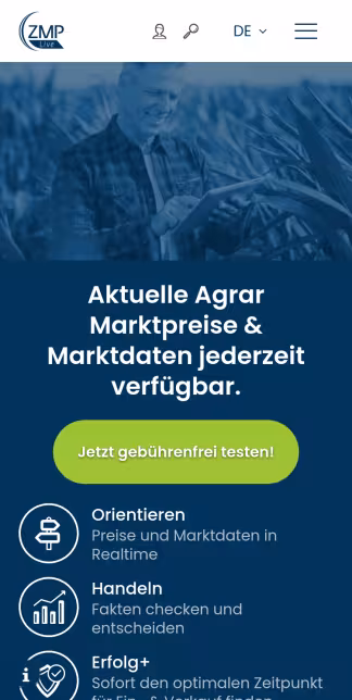 ZMP.de Startseite Mobil