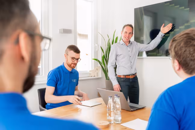Teamfoto Meeting