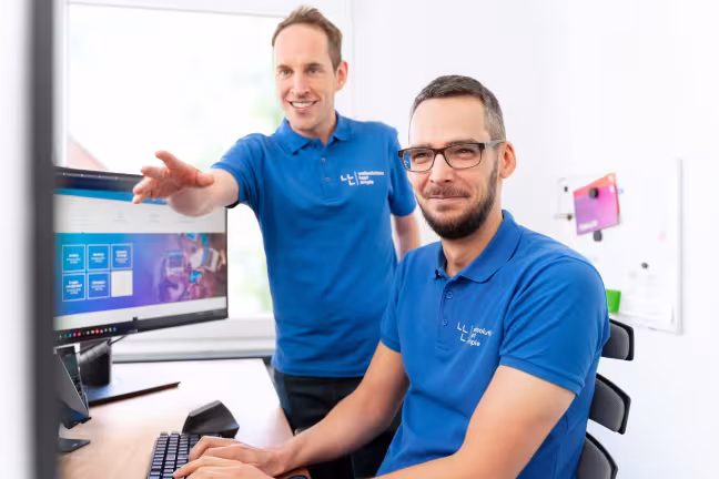 Julian Pustkuchen und Thomas Frobieter