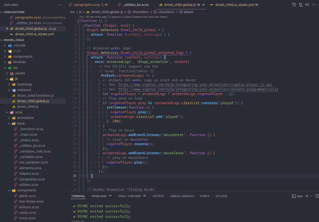 Code Drupal Theme